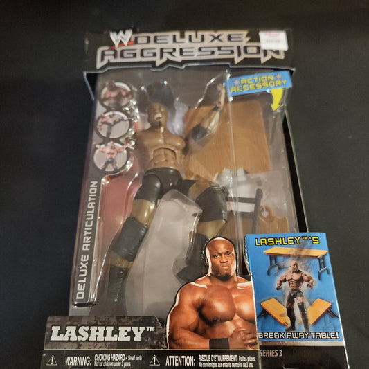 Bobby Lashley WWE Jakks Deluxe Aggression Series Action Figure New WWF - House of Cars Virginia