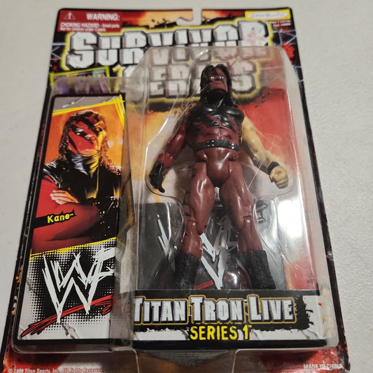 1999 WWF Survivor Series Titan Tron Live Series 1 "Kane" Wrestling Figure - House of Cars Virginia