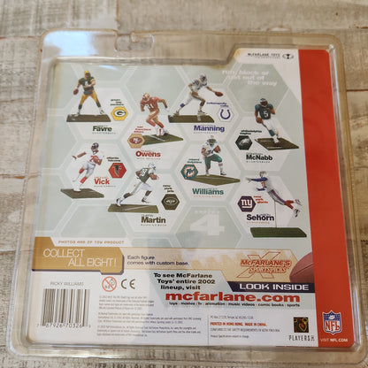 Ricky Williams 2002 Miami Dolphins McFarlane Toys NFL Sports Series 4 New - House of Cars Virginia