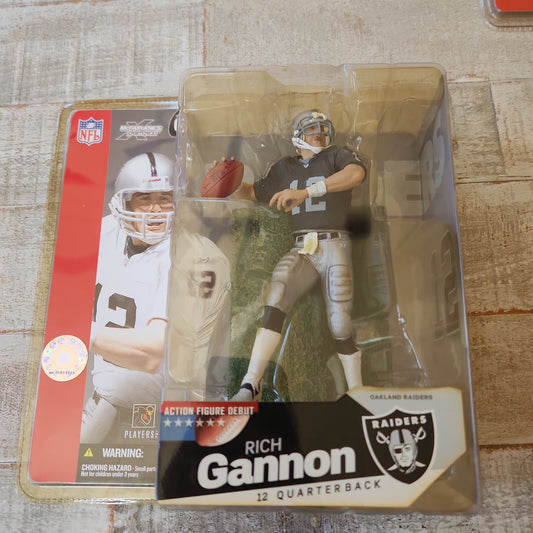 McFarlane Rich Gannon Rookie Figure Oakland Raiders NFL Series 6 - House of Cars Virginia