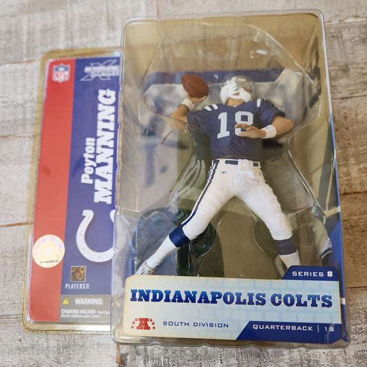 NEW 2004 McFarlane series 8 Peyton Manning Indianapolis Colts - House of Cars Virginia