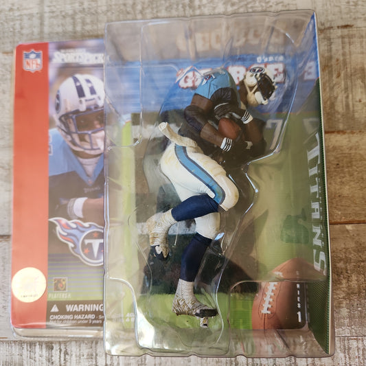 McFarlane’s Sportspicks NFL 2001 Series 1 Eddie George Blue Jersey (Sealed) - House of Cars Virginia