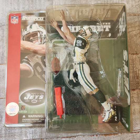 McFarlane NFL Series 2 Wayne Chrebet New York Jets Figure - 2001 New Sealed - House of Cars Virginia