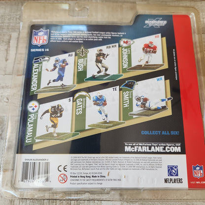 Shaun Alexander McFarlane Series #14 NFL Seahawks Blue Jersey Action Figure - House of Cars Virginia