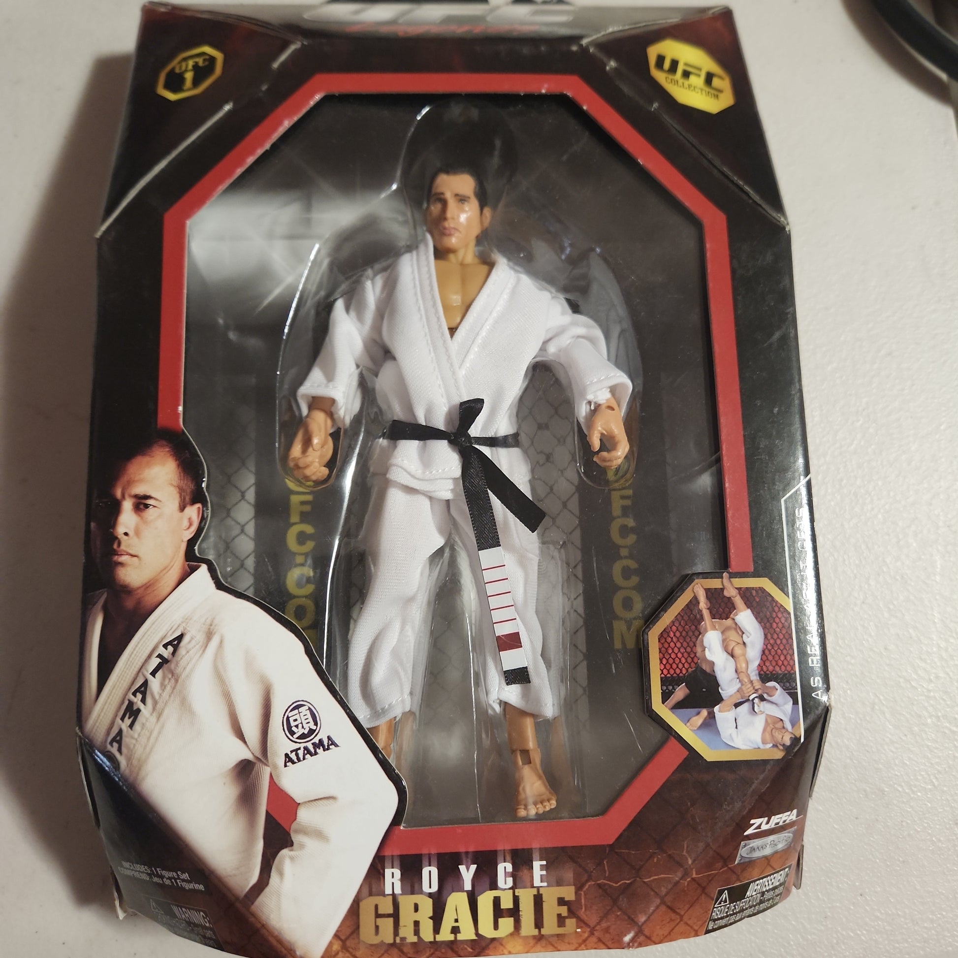 NEW SEALED UFC Legends Series ROYCE GRACIE Figure 2009 Jakks - House of Cars Virginia