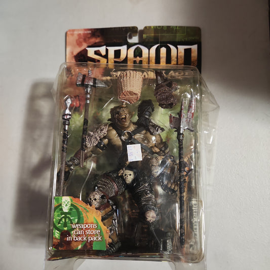 Figurine TORMENTOR Spawn Dark Ages 14 McFarlane Ultra Action packaging bent - House of Cars Virginia