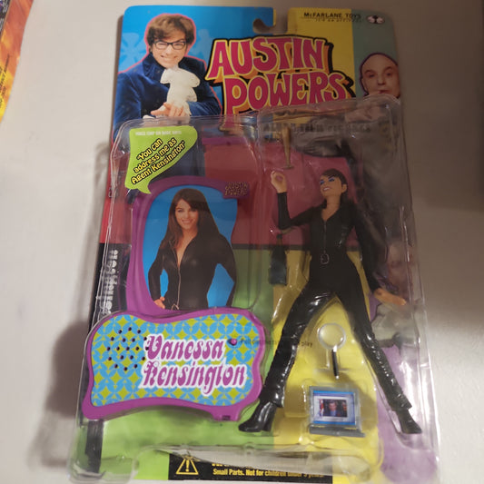 Austin Powers action figure McFarlane 1999 NEW NOS Vanessa Kensington Vintage - House of Cars Virginia