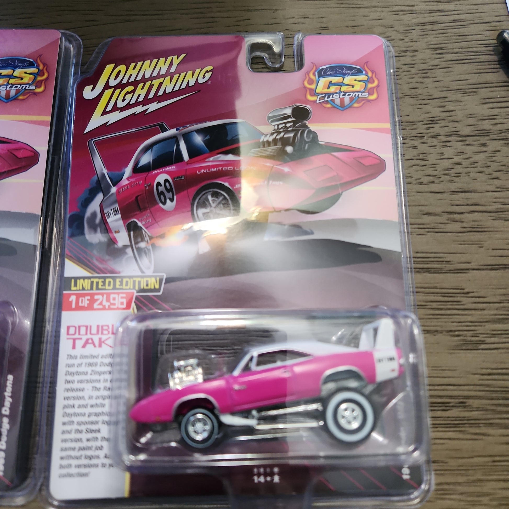 Johnny Lightning 2024 DOUBLE TAKE 1996 Dodge Daytona set Zinger. CS Exclusive - House of Cars Virginia