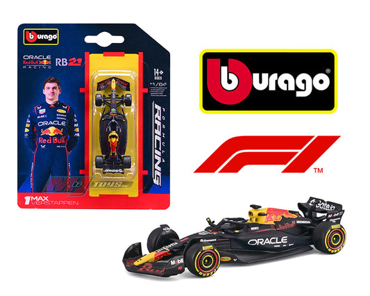 Bburago 1:64 F1 2025 Oracle Red Bull Racing RB21 #1 Max Verstappen - House of Cars Virginia