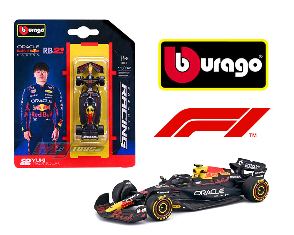 Bburago 1:64 F1 2025 Oracle Red Bull Racing RB21 #22 Yuki Tsunoda - House of Cars Virginia