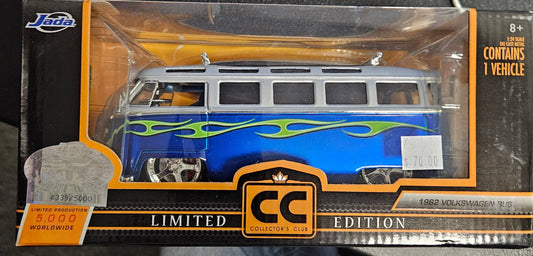 Jada Limited Edition CHASE 1962 Volkswagen Bus - House of Cars Virginia