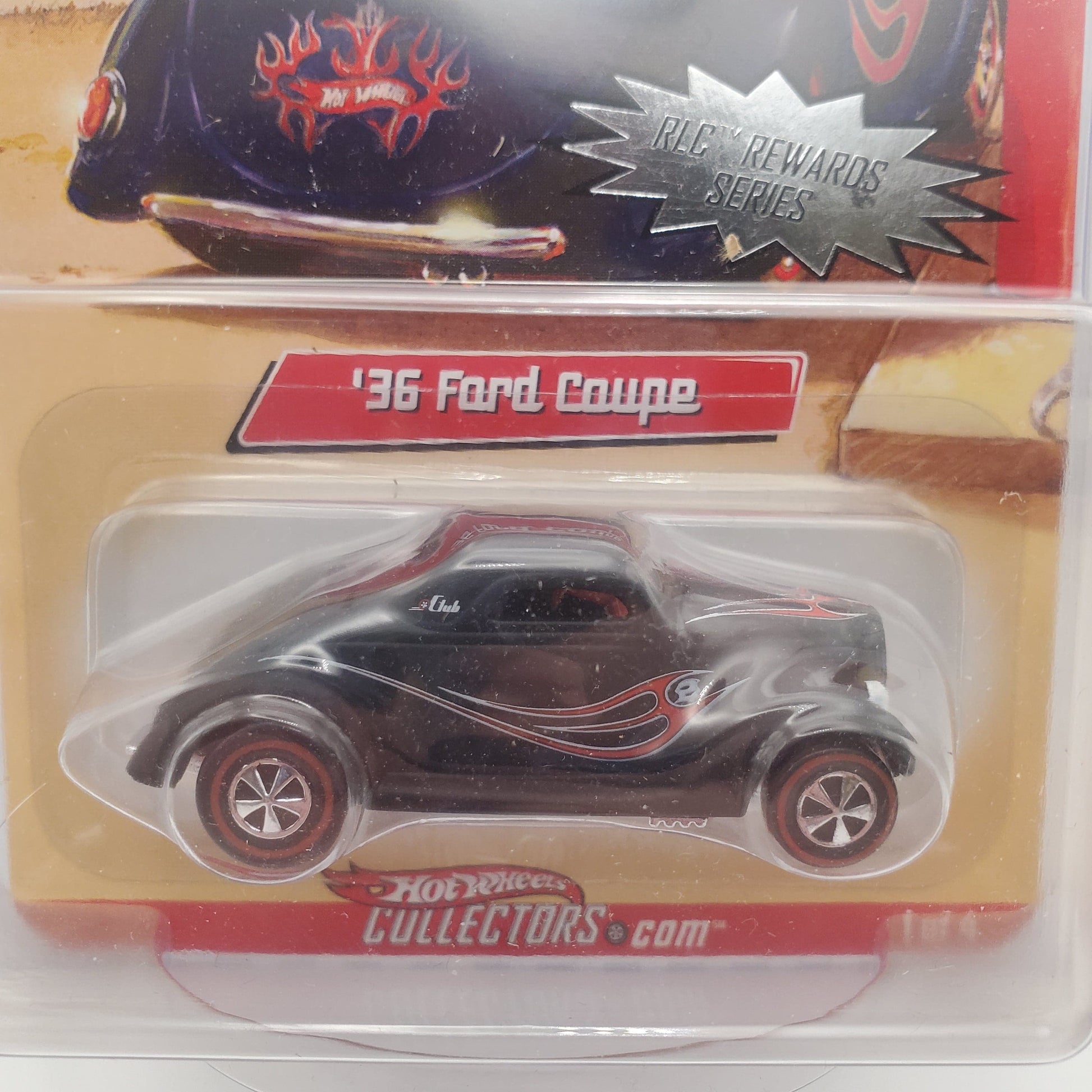 Hot Wheels Redline Club RLC Rewards Series '36 Ford Coupe 2007 - House of Cars Virginia