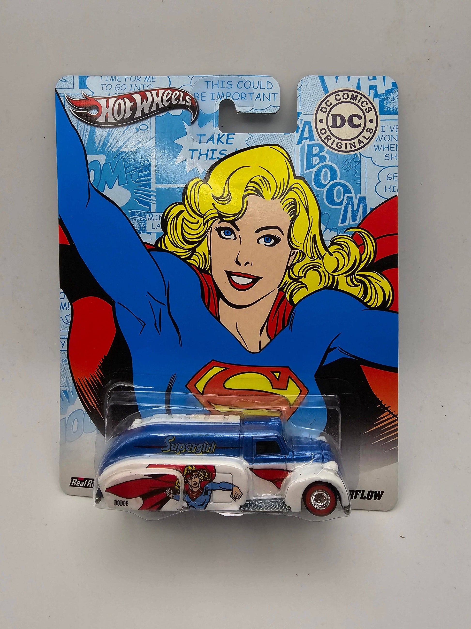 Hot Wheels DC Comics Super Girl '38 Dodge Airflow - House of Cars Virginia