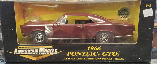 1966 Pontiac GTO American Muscle 1:18 Limited Edition - House of Cars Virginia