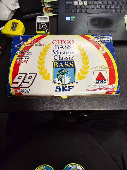 2002 Team Caliber #99 Jeff Burton Citgo Bass Masters Classic 1/24 scale Ford Taurus - House of Cars Virginia