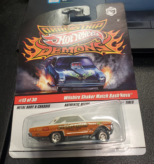 Hot Wheels Dragstrip Demons Wilshire Shaker Match Bash Nova #13 of 30 - House of Cars Virginia