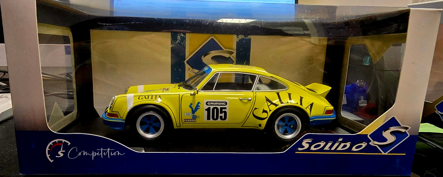 Solido 1:18 Porsche 911 RSR Tour Auto 1973 - House of Cars Virginia