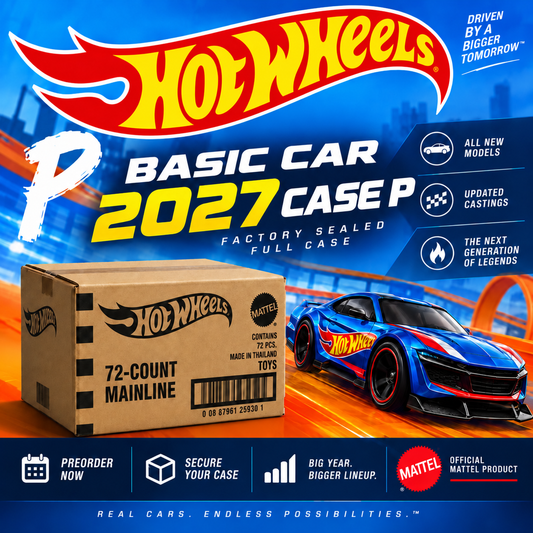 Hot Wheels Basic 2027 Sealed Case P