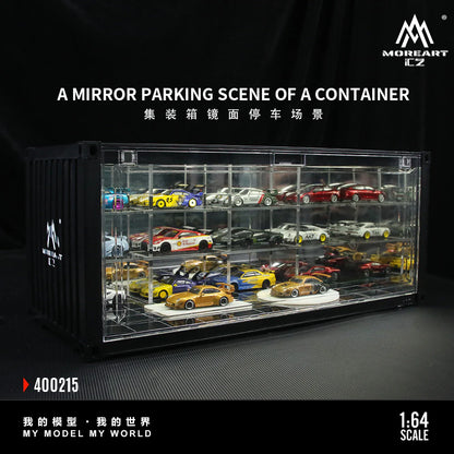 MoreArt 1:64 MIRROR PARKING SCENE OF A CONTAINER MO400215 - House of Cars Virginia