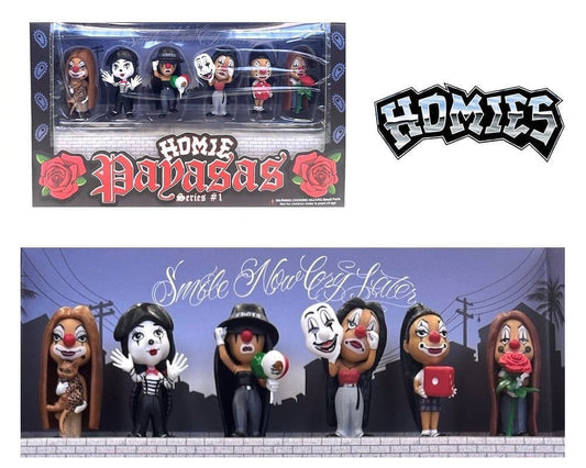 Homies Figures 2″ Payasas Series 1 Set of 6 Figures - House of Cars Virginia