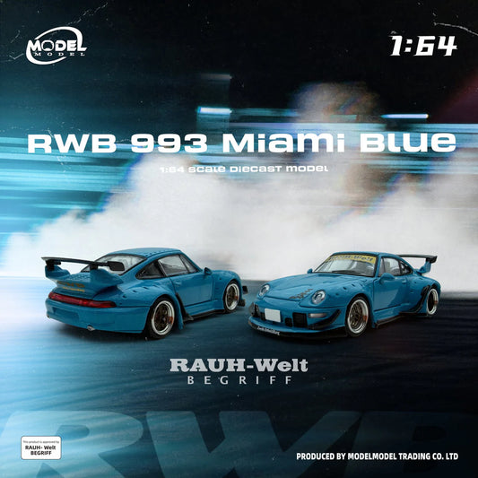 Model Model 1:64 RWB 993 "Miami Blue"