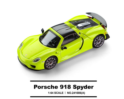 Trends Hobby 1:64 Porsche 918 Spyder – Acid Green – Limited Edition