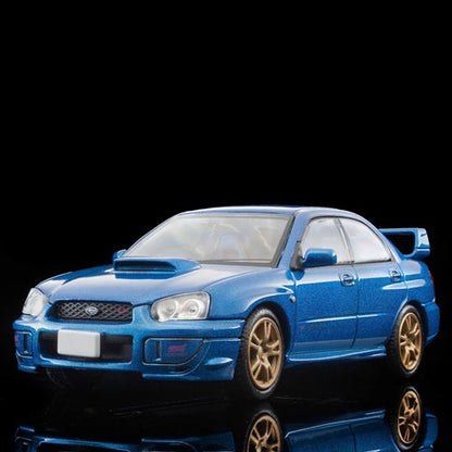 Tomica Limited Vintage Neo Subaru Impreza WRX STi 2003 Blue 1:64 Scale Die-Cast Metal Vehicle