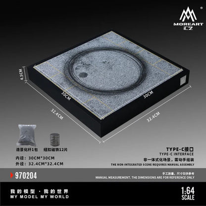MoreArt Car Drift Turntable Scene Version 1 Diorama