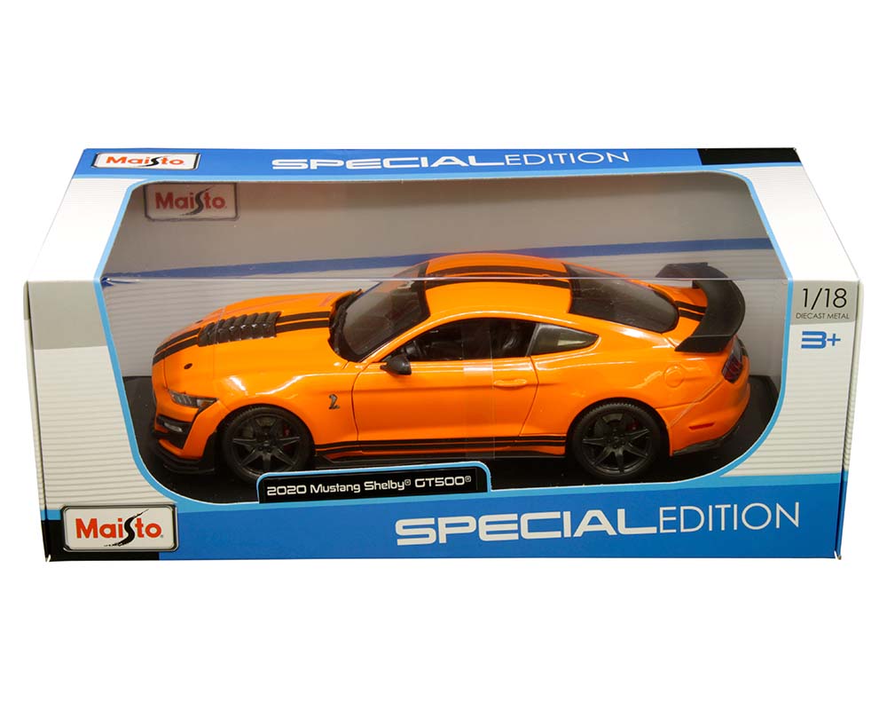 Maisto 1:18 2020 Ford Shelby GT500 – Orange – Special Edition