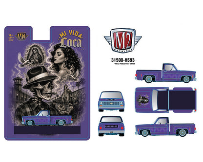 (Preorder) M2 Machines 1:64 1973 Chevrolet Cheyenne 10 Stepside Mi Via Loca – Hobby Exclusive