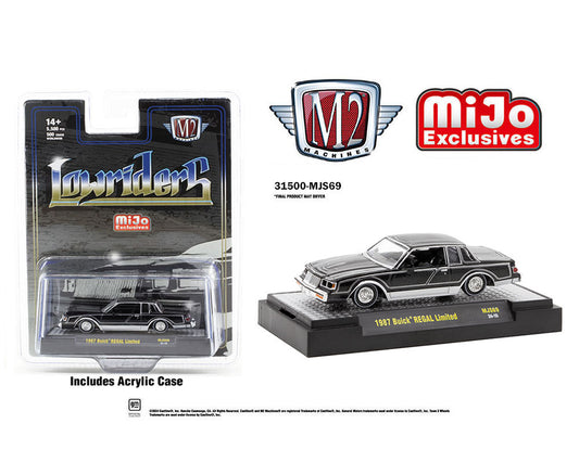 M2 Machines 1:64 1987 Buick Regal Limited Lowriders – Mijo Exclusives - House of Cars Virginia