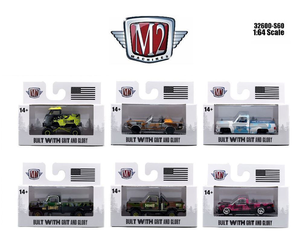 (Preorder) M2 Machines 1:64 Detroit-Muscle Release S60 Special Assortment - House of Cars Virginia