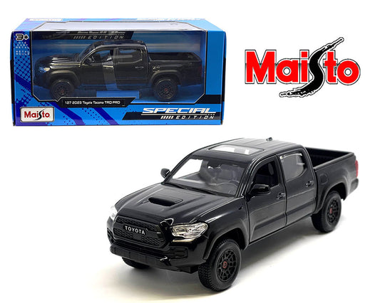 Maisto 1:27 2023 Toyota Tacoma TRD Pro – Black – Special Edition - House of Cars Virginia