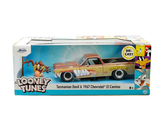Jada 1:24 Looney Tunes Tasmanian Devil & 1967 Chevrolet El Camino – Hollywood Rides - House of Cars Virginia