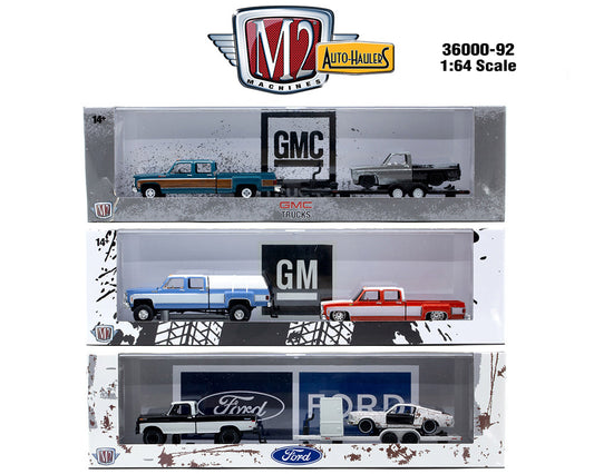 M2 Machines 1:64 1975 Chevrolet Silverado 30 4X4 & 1976 GMC Sierra 3500 - House of Cars Virginia