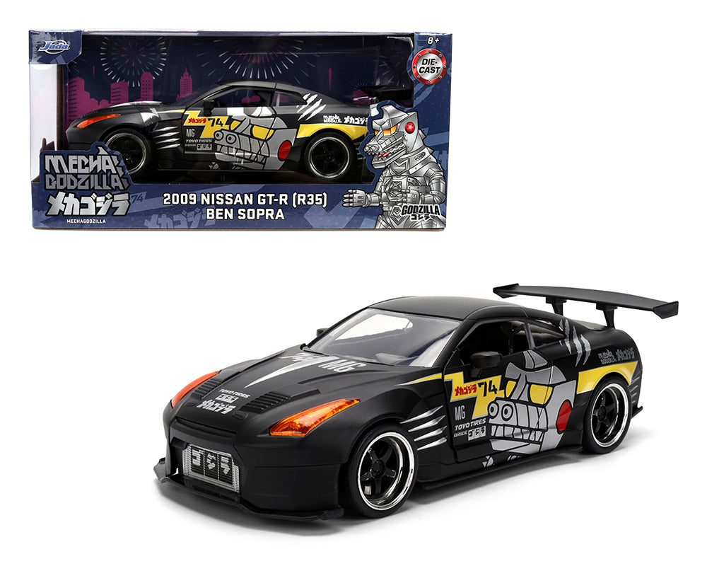 Jada 1:24 Mechagodzilla 2009 Nissan GT-R R35 Ben Sopra - House of Cars Virginia
