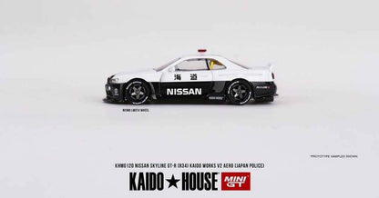 Kaido House NISSAN SKYLINE GT-R (R34) KAIDO WORKS V2 AERO (JAPAN POLICE)
