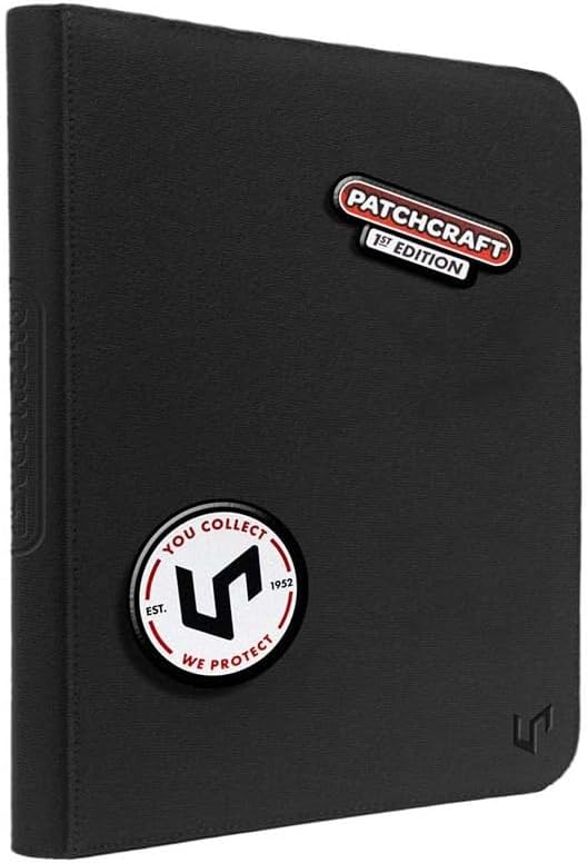Ultra Pro Zippered PRO Binder 9-Pocket: Patchcraft - Black