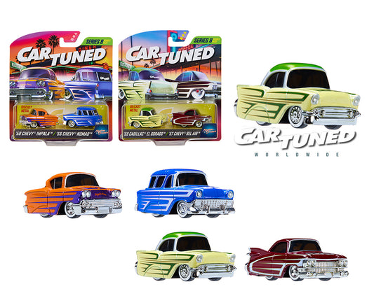 Preorder CarTuned 1:64 2-Pack Series 8 “Kustom Cruiser” Assortment