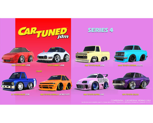 (Preorder) CarTuned 1:64 JDM Tuners Series 4 Assortment - House of Cars Virginia