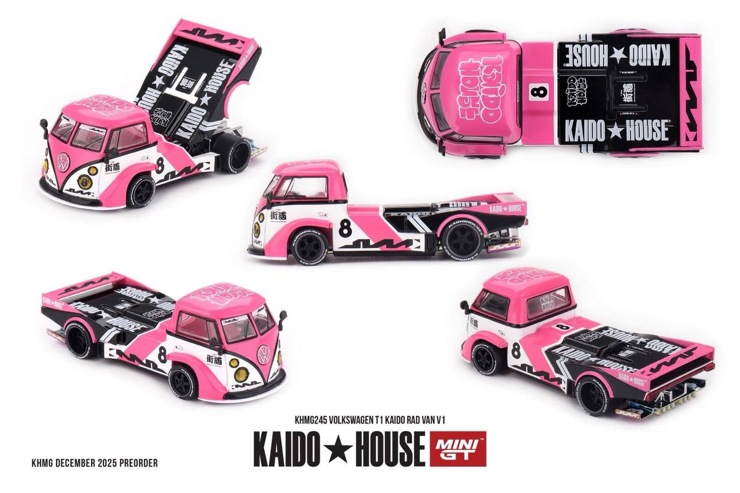 (Preorder) Kaido House Volkswagen T 1 Rad V1