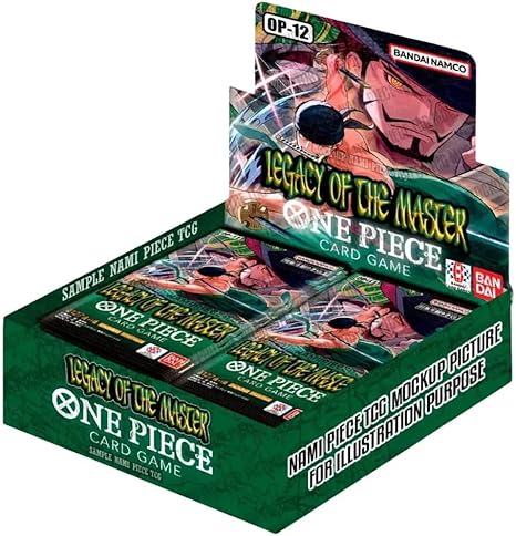 One Piece TCG: Legacy of The Master (OP-12) Booster Box - 24 Packs