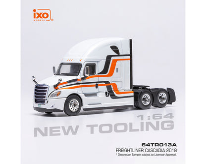 IXO Models 1:64 Freightliner Cascadia 2018 – M White – Limited Edition - House of Cars Virginia