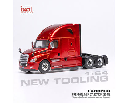 IXO Models 1:64 Freightliner Cascadia 2018 – M Red – Limited Edition - House of Cars Virginia