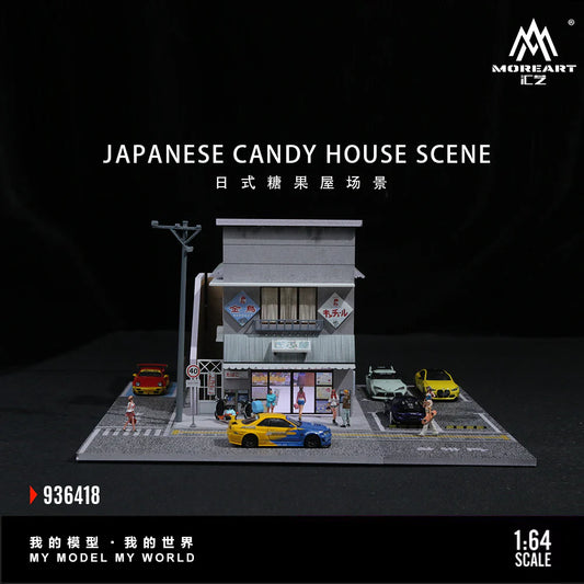 MoreArt 1:64 JAPANESE CANDY HOUSE SCENE MO936418 - House of Cars Virginia