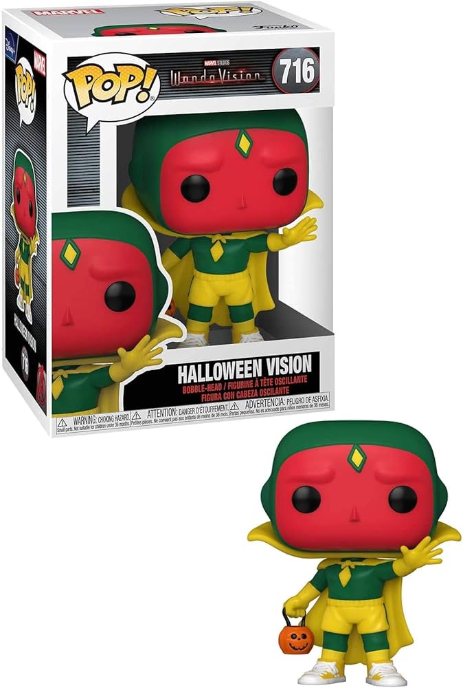 Funko Pop Marvel Studios Wanda Vision, Vision (Halloween) - House of Cars Virginia