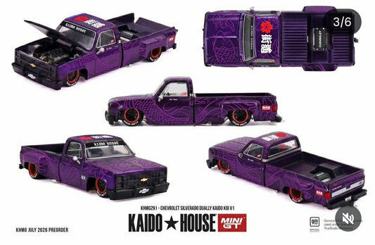 (Preorder) Kaido House Chevy Silverado Dually Koi V1