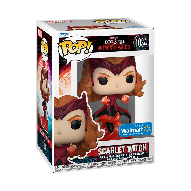 Funko Pop Marvel Studios Doctor Strange In The Multiverse Of Madness, Scarlet Witch #1034 - House of Cars Virginia
