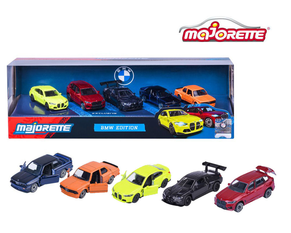 Majorette 1:64 Gift Pack 5 Cars Set BMW Edition
