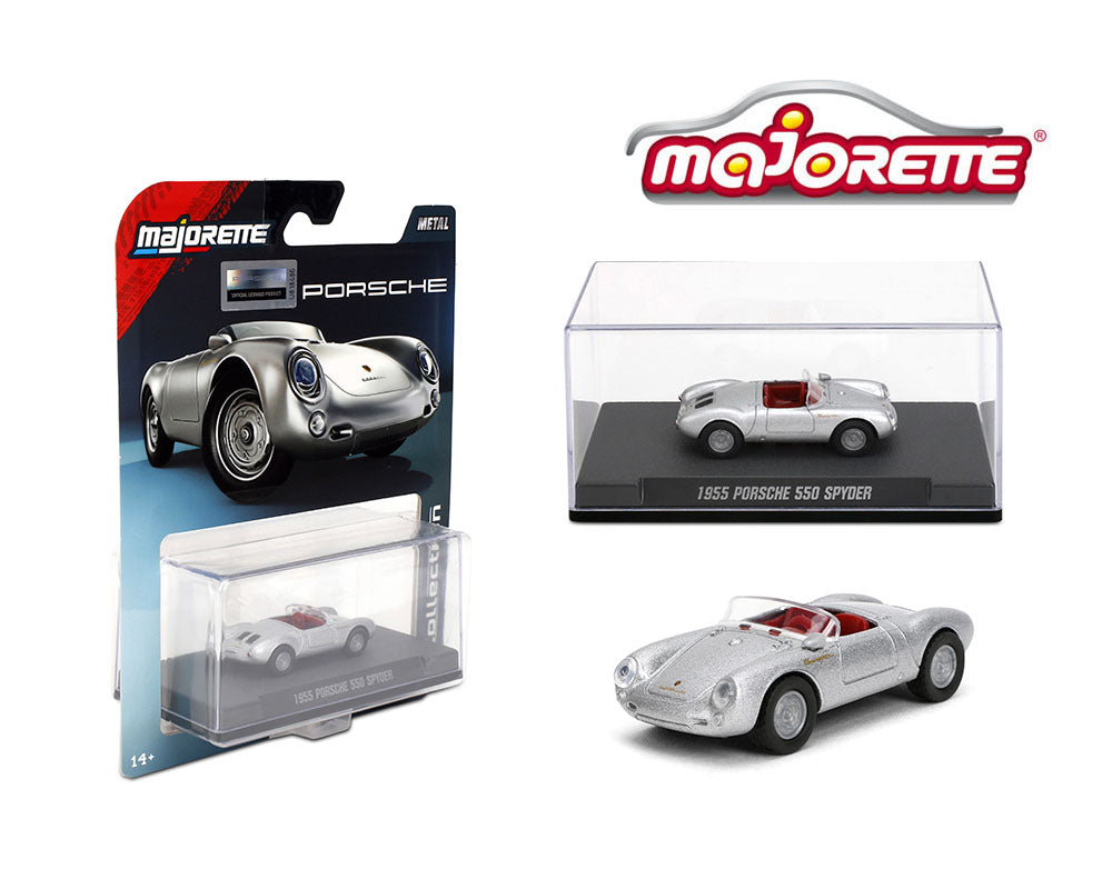 Majorette 1:64 Collector Series Wave 2 2025 – 1955 Porsche 550 Spyder - House of Cars Virginia